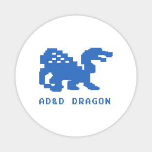 Bad Dragon (blue) Magnet